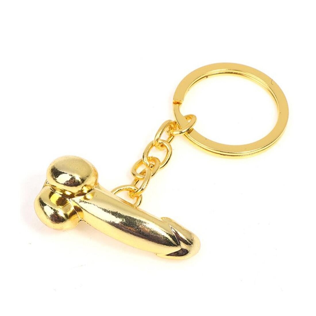 Брелок-пеніс металевий Diverty Sex Gold Брелок-пеніс металевий Diverty Sex Gold
