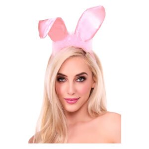 Вушка зайки Leg Avenue Bendable Marabou Trimmed Satin Bunny Ears Pink