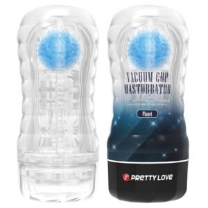 Вакуумний мастурбатор у колбі Pretty Love Planet з кулькою, 18 х 7.7 см