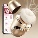 Вакуумний стимулятор 5 в 1 BeYourLover LIPPY з язичком, підігрівом та керуванням через додаток 13.3 х 6 см