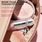 Вакуумний стимулятор BeYourLover Powder Mist у формі губної помади, рожевий, 9,65 × 3,3 × 3 см