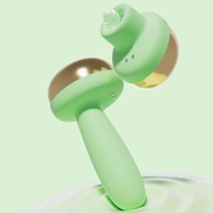 Вібратор-будильник BeYourLover Adult Clock із вакуумною функцією та додатком, зелений