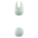Вібратор для кліторальної стимуляції Dream Toys Glam Pin Point Stimulator, з двома насадками, м'ятний
