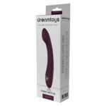 Вібратор для точки G Dream Toys Essentials зі стразами, бордовий, 21,8 × 3,6 см