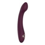 Вібратор для точки G Dream Toys Essentials зі стразами, бордовий, 21,8 × 3,6 см