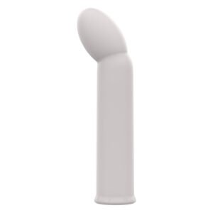 Вібратор Dream Toys Nude Aulora для точки G, сірий