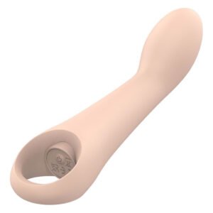 Вібратор Dream Toys Nude Ivy для точки G, бежевий