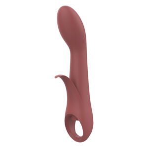 Вібратор Dream Toys Nude Sierra для точки G, коричневий