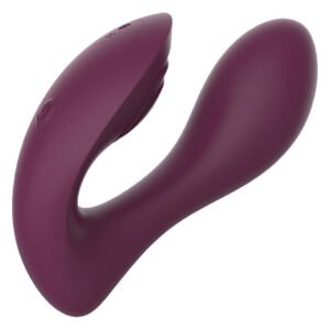 Вібратор подвійний стимуляцією з пультом керування Dream Toys Essentials Ultra Dual Vibe, фіолетовий