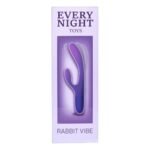 Вібратор кролик Every Night Toys для точки G, синьо-фіолетовий градієнт