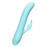 Вібратор-кролик із фрикціями Every Night Toys для точки G, блакитний
