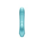 Вібратор-кролик із фрикціями Every Night Toys для точки G, блакитний
