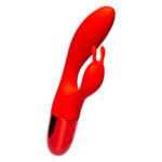 Кролик вібратор з горизонтальними рухами Every Night Toys для точки G, червоний