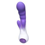 Вібратор-кролик зі світлодіодом Every Night Toys для точки G, фіолетовий градієнт