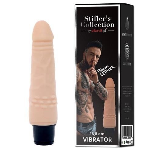 Вібратор реалістичний Stiflers Collection бежевий, 15.8 х 4.5 см Вібратор реалістичний Stiflers Collection бежевий, 15.8 х 4.5 см