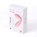 Вакуумний стимулятор BeYourLover Tara з додатком, з вагінальним відростком та підігрівом, рожевий, 13.9 см х 3.7 см