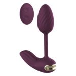 Віброяйце гнучке з пультом керування Dream Toys Essentials, фіолетовий