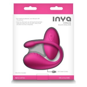 Віброяйце з дистанційним пультом керування NS Novelties Inya Venus, рожевий