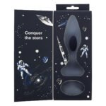Вібруюча анальна пробка Dream Toys Startroopers Triton з пультом керування, чорна